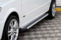 Mercedes Vito W639 2004-2014 Side Steps Line (2 pcs, Aluminum) photo 1