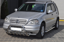 Mercedes ML W163 1997-2005 Bull Bar (Stainless Steel) photo 5