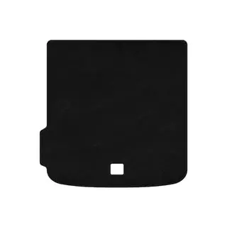 Premium textile boot mat V-1 (Avant, Black)