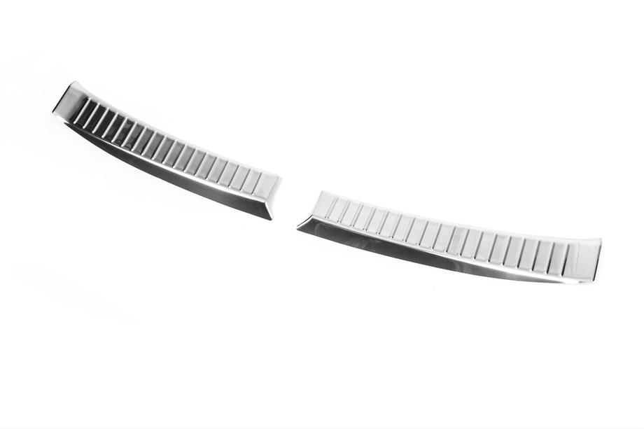 Mazda CX-5 2012-2017 Rear bumper sill protector (stainless steel) Photo 3