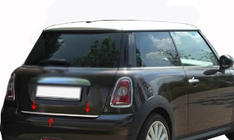 Mini Clubman R55/R56 2007-2014 Trunk Trim R56 Stainless Steel photo 1