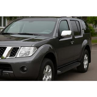 Mirror Covers (2 pcs, Stainless Steel) Nissan Pathfinder R51 2005-2014 photo 1