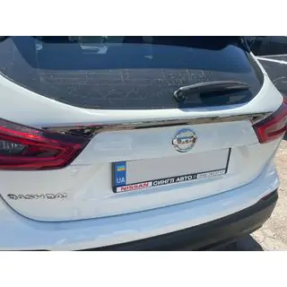Chrome trim above license plate (stainless steel) photo 2