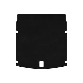 Trunk Mat Textile Premium V-2 (Coupe, Black)