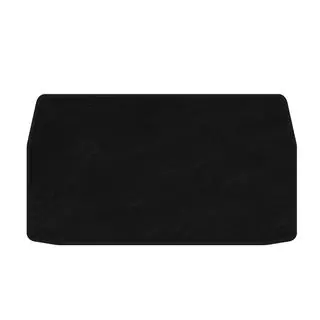 Premium Textile Trunk Mat (3 Rows, Black)