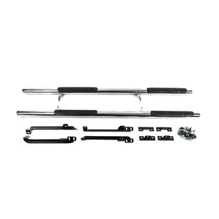 Side Bars (2014-2017, 2 pcs, Stainless Steel) Nissan Qashqai 2014-2021 photo 2