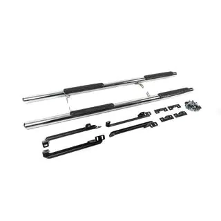 Side Bars (2014-2017, 2 pcs, Stainless Steel) Nissan Qashqai 2014-2021 photo 4