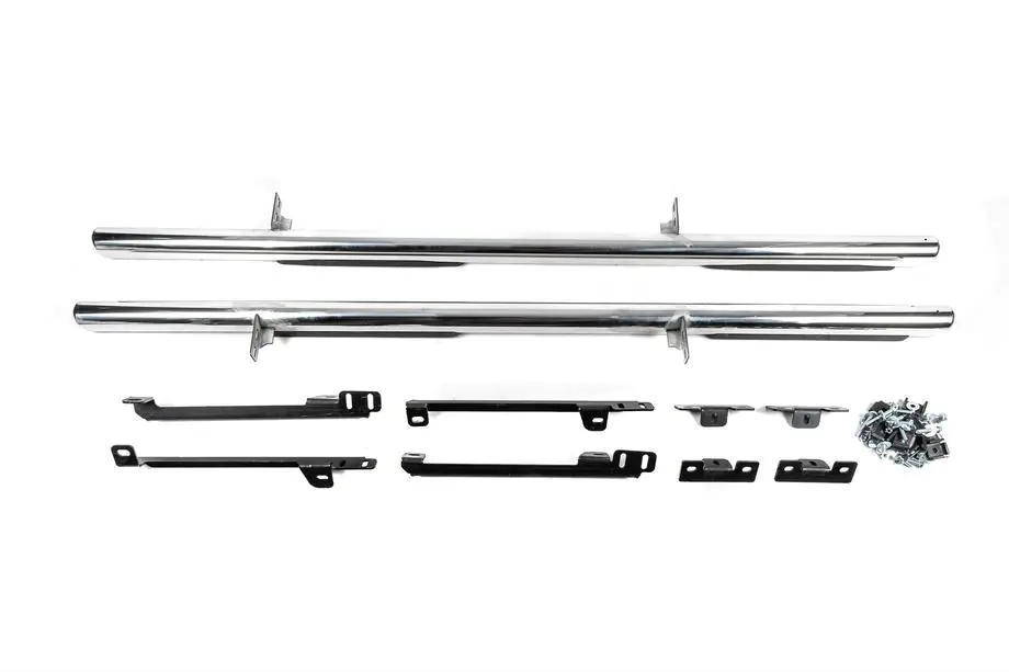 Nissan Qashqai 2014-2021 Side Bars (2014-2017, 2 pcs, Stainless Steel) Photo 5