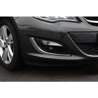 Fog light covers (2 pcs, stainless steel)