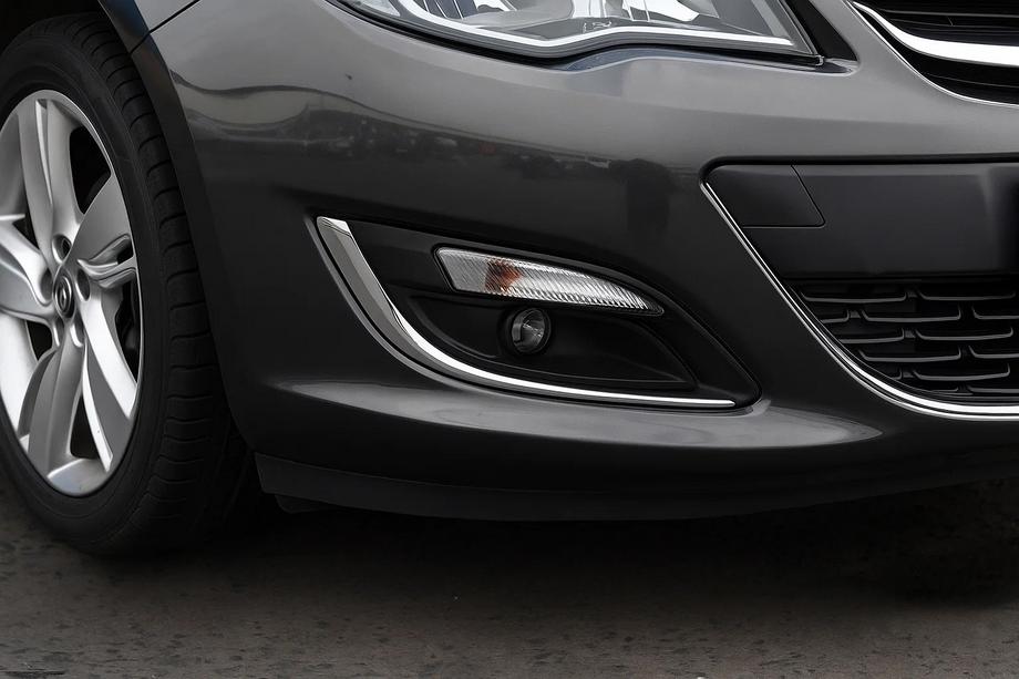 Opel Astra J 2009-2015 Fog light covers (2 pcs, stainless steel) Image