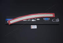 Opel Meriva 2010-2017 Rear Bumper Protector OmsaLine (Stainless Steel) photo 2