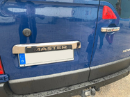 Opel Movano 2010-2021 Stainless steel trim above license plate photo 1