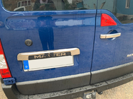 Opel Movano 2010-2021 Stainless steel trim above license plate photo 2
