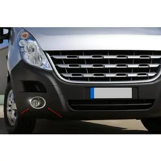 Chrome Fog Light Covers (2 pcs, Stainless Steel)