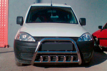 Opel Combo 2002–2012 Bull Bar (Stainless Steel) photo 1