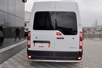 Renault Master 2011-2023 Rear Bar (Stainless Steel) photo 1