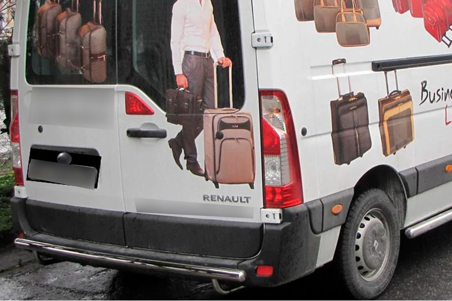 Renault Master 2011-2023 Rear Bar (Stainless Steel) Photo 2