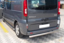 Renault Trafic 2001–2015 Rear Guard AK002 (Stainless Steel) photo 1