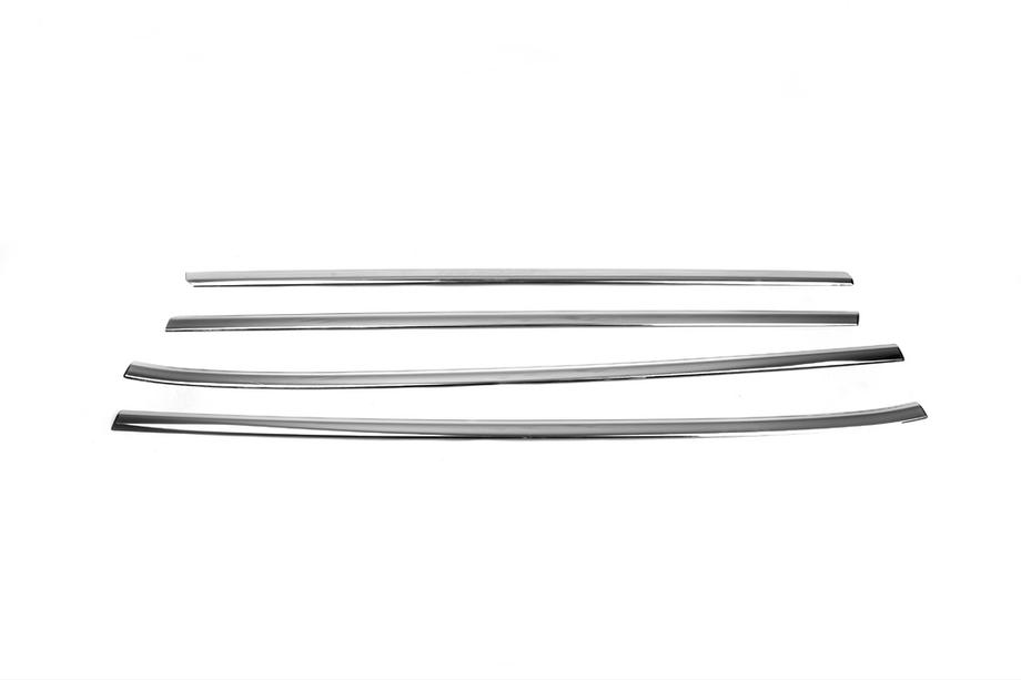 Peugeot 208 2012-2019 Window Trim Molding (4 pcs, Stainless Steel) Photo 3