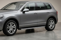 Porsche Cayenne 2003–2010 Side Steps Fullmond (2 pcs, aluminum) photo 1