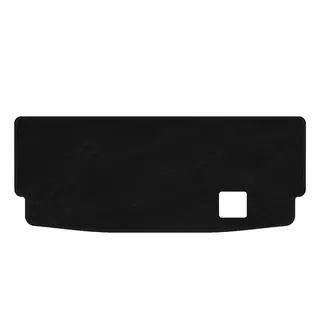Trunk Mat Textile Classic (7-seater with folded 3rd row, Black)