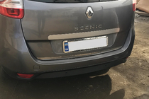 Renault Scenic/Grand 2009-2016 Trunk trim (for Grand, stainless steel) photo 1