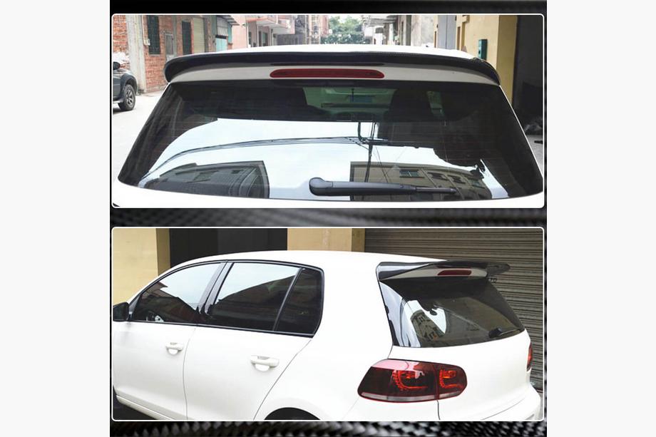 Volkswagen Golf 6 2008-2014 Spoiler V1 (for Base HB 2010-2013, Carbon) Photo 4