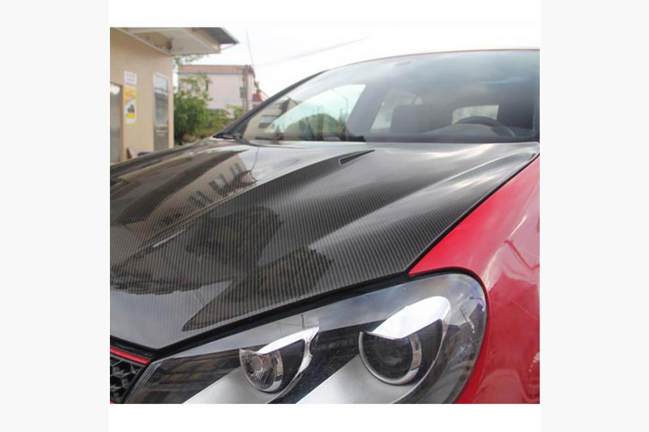 Volkswagen Golf 6 2008-2014 Hood (for HB 2010-2013, Carbon) Photo 2