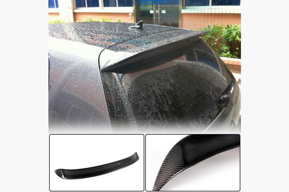 Volkswagen Golf 6 2008-2014 Spoiler V2 (for Base HB 2010-2013, Carbon) Photo 2