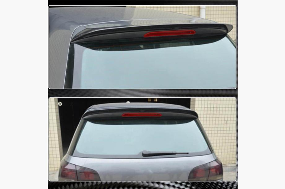 Volkswagen Golf 6 2008-2014 Spoiler V2 (for Base HB 2010-2013, Carbon) Photo 4