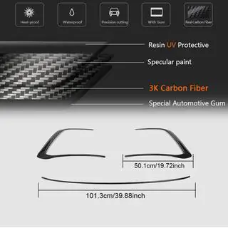 Dry Carbon Front Bumper Covers (for GTI HB) photo 4