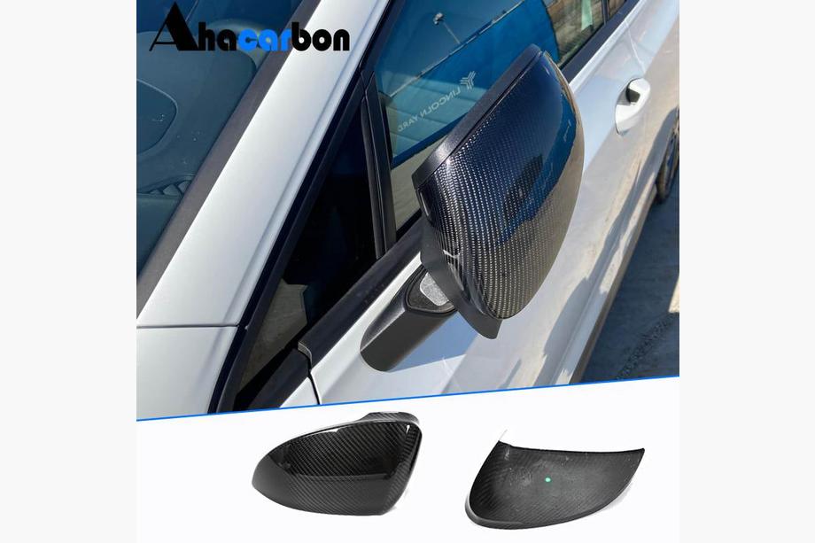 Volkswagen Golf 8 2019- Mirror Covers (Carbon) Image