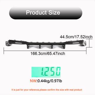Rear Bumper Diffuser (for R HB, Carbon) photo 3