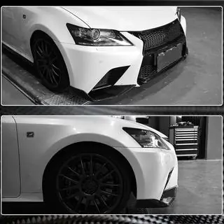 Carbon Front Bumper Covers (for F-Sport 2011-2015) photo 4