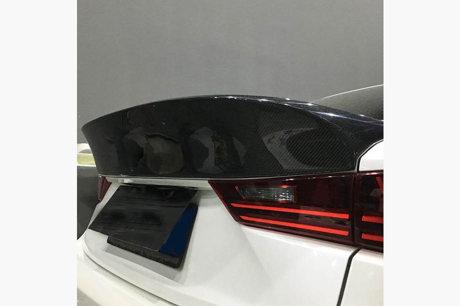 Lexus IS 2013- Spoiler V4 (for 2013-2020, Carbon) Photo 5