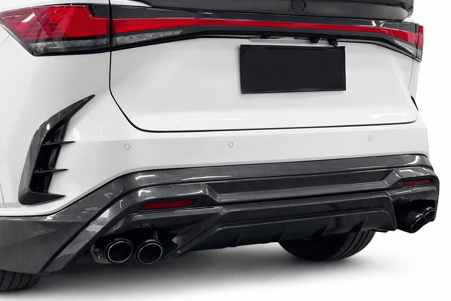 Lexus RX 2022- Carbon Rear Bumper Cover Photo 1