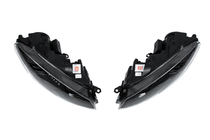 Volkswagen Golf 6 2008-2014 Front Headlights Golf 7 Style Black (2 pcs) photo 3