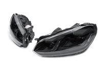 Volkswagen Golf 6 2008-2014 Front Headlights Golf 7 Style Black (2 pcs) photo 2