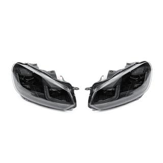 Front Headlights Golf 7 Style Black (2 pcs) photo 1