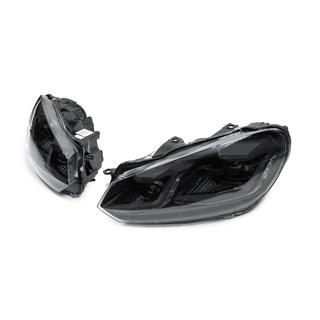 Front Headlights Golf 7 Style Black (2 pcs) photo 2
