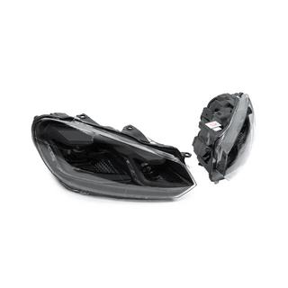 Front Headlights Golf 7 Style Black (2 pcs) photo 4