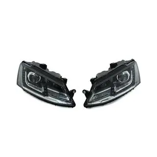 LED Headlights with DRL (2 pcs) Volkswagen Jetta 2011-2018 photo 3