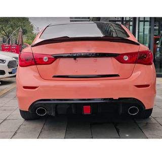Rear Bumper Diffuser V2 for Q50 Base/Sport 2014-2017 Carbon Infiniti Q50/Q60 2013-2024 photo 2