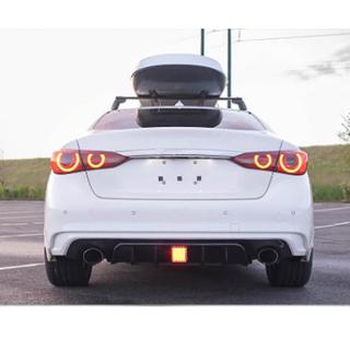 Rear bumper diffuser V1 (for Q50 Base/Sport 2018-2023) Infiniti Q50/Q60 2013-2024 photo 2