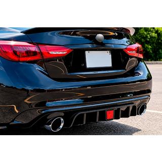 Rear bumper diffuser V1 (for Q50 Base/Sport 2018-2023) photo 1