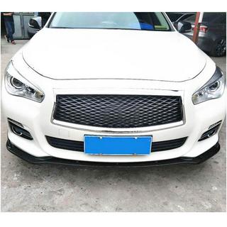 Front Bumper Lip V1 for Q50 Base 2014-2017 Carbon Infiniti Q50/Q60 2013-2024 photo 2