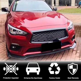 Front Bumper Lip V1 for Q50 Base 2018-2023 Carbon Infiniti Q50/Q60 2013-2024 photo 3