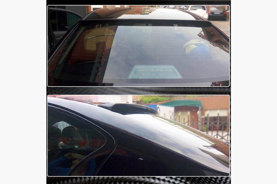 Infiniti Q50/Q60 2013-2024 V1 Rear Window Spoiler (for Q50, Carbon) Photo 3