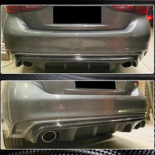 Rear Bumper Diffuser V2 for Q50 Base/Sport 2018-2023 Carbon Infiniti Q50/Q60 2013-2024 photo 4