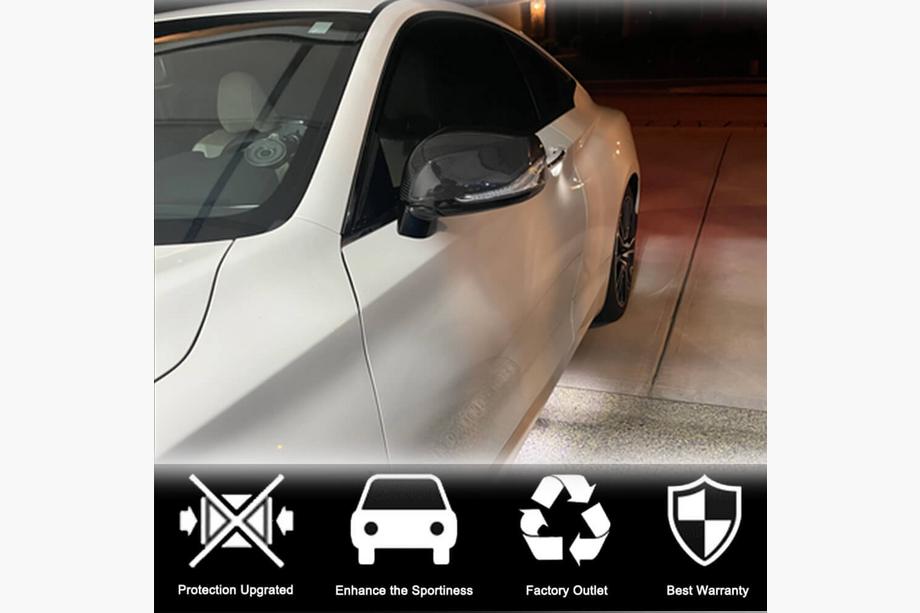 Infiniti Q50/Q60 2013-2024 Mirror Covers V1 (Carbon) Photo 2